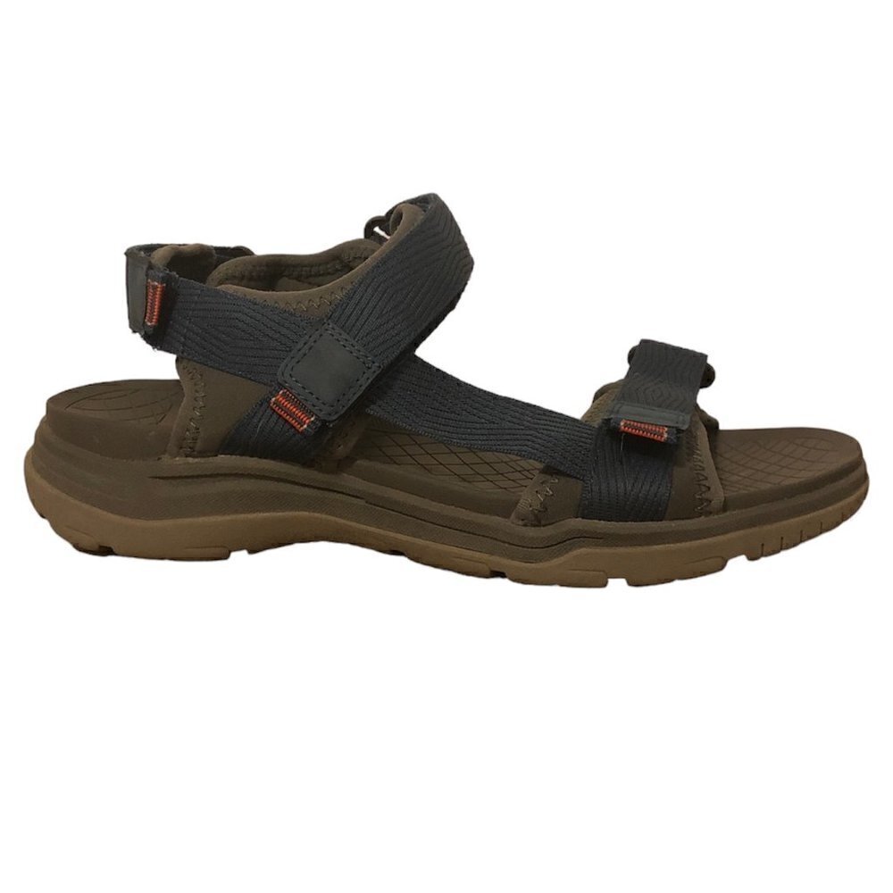 Earth Origins Bostonian Bowen Sport Sandals Men's Size 9 Blue Hook & Loop